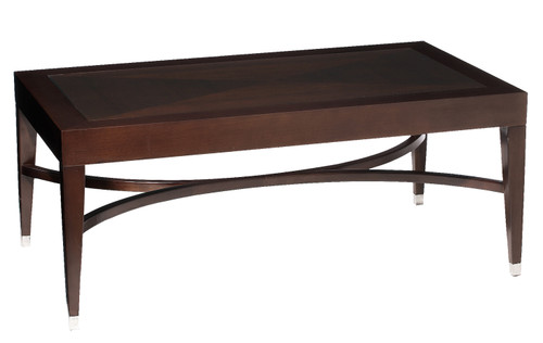 Alexander coffee table rectangular with or without stretcher