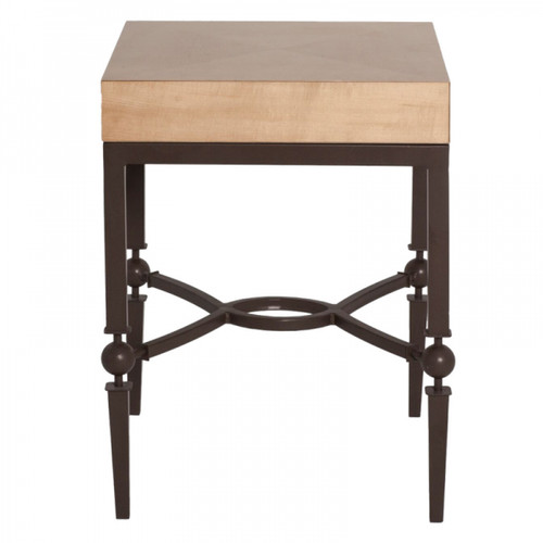 Sphere bedside table with drawer