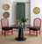 Eloise dining table in Delphinium patina finish