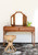 Giovanna dressing table in rattan