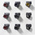Adalet XHSS BLACK KNOB-BLACK CAP CAM 2 Selector Switch Operator-1