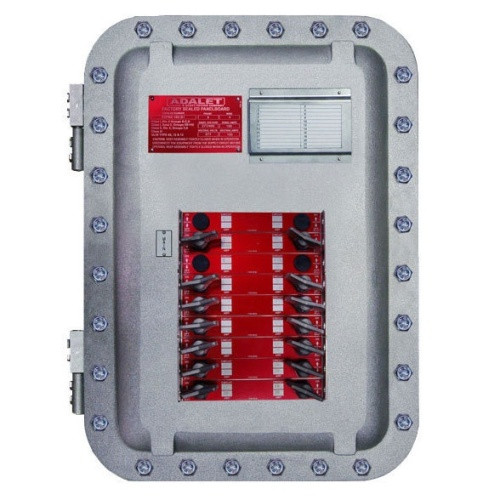 Adalet XPB1-121-B1-Q-N4-CU Panelboard - 10 Pole, 120/240 VAC-1