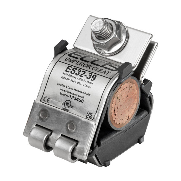 ELLIS EMPEROR ES127-150 SINGLE CABLE CLEATS