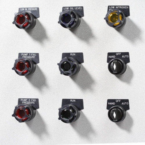 Adalet XHSS BLACK KNOB-BLACK CAP CAM 6 Selector Switch Operator-1