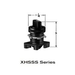 Adalet XHKSSS CAM 3 REMOVE KEY L POS. Selector Switch-1