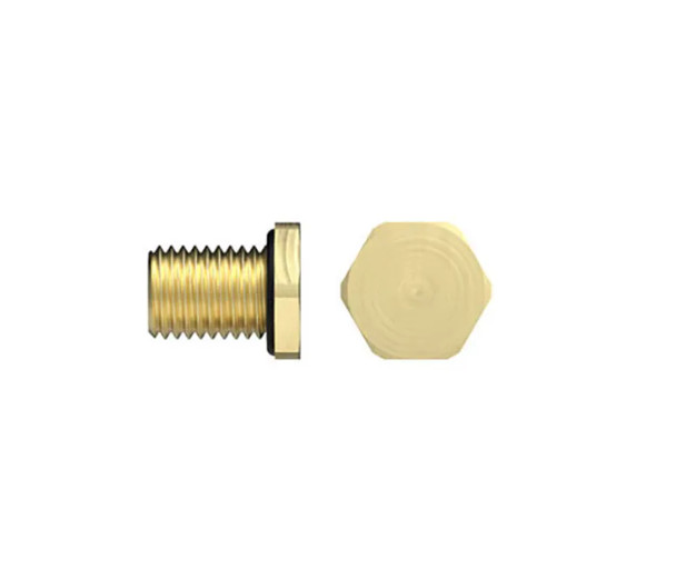 Ex ATEX Hazardous Environment HEX HEAD STOPPING PLUG BRASS M80 (Case Qty 10)