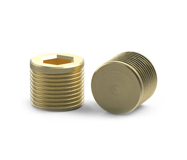 Ex ATEX Hazardous Environment HEX SOCKET STOPPING PLUG TYPE B BRASS 1/2" NPT (Case Qty 135)