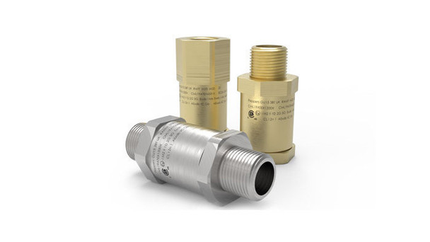 Ex ATEX Hazardous Environment METALLIC ROTATING ADAPTORS AND REDUCERS/UNIONS TYPE A BRASS M32/M32 (Case Qty 18)