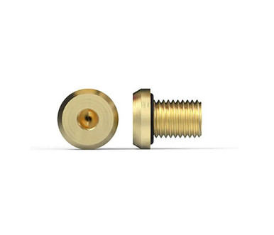 Socket Plug Stopper HEX SOCKET STOPPING PLUG TYPE A BRASS M16 (Case Qty 135)