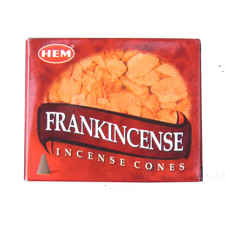 Frankincense Incense Cones by HEM (Box of 10)