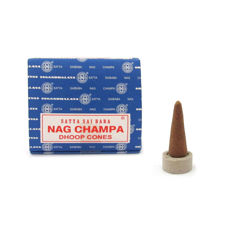 Nag Champa Incense Cones (Box of 12)