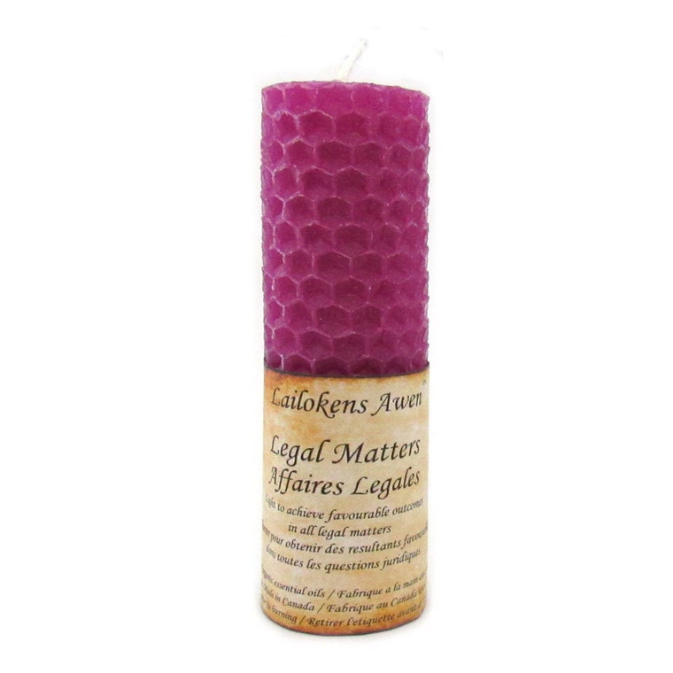 Legal Matters Ritual Candle by Lailokens Awen