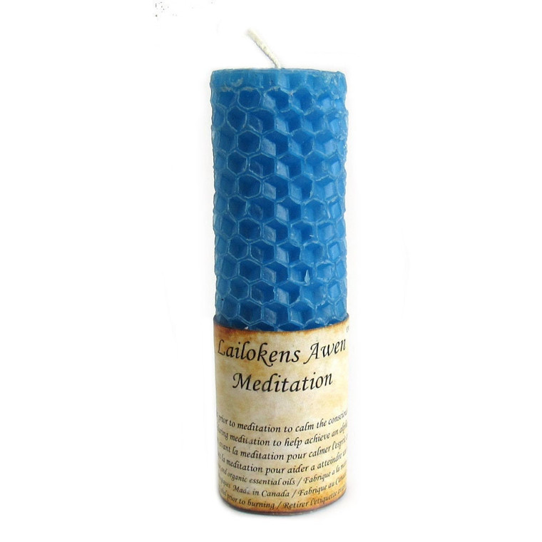 Meditation Ritual Candle by Lailokens Awen