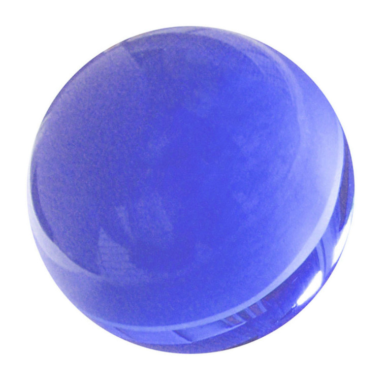 Large Blue Crystal Gazing Ball (80 mm)