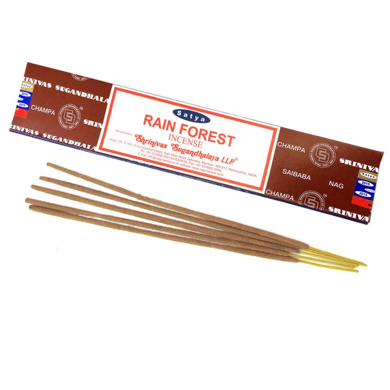 Rain Forest Incense Sticks (15g) by Satya