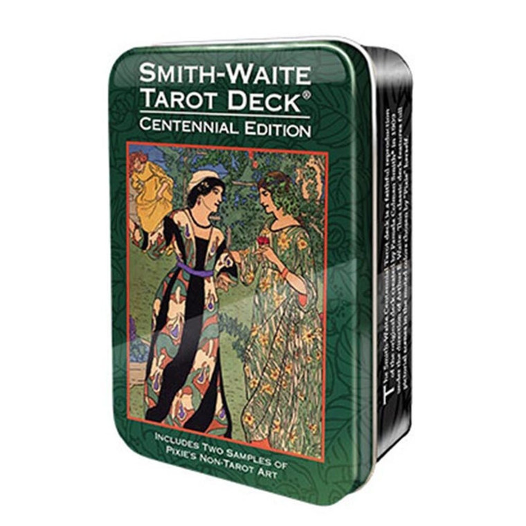 Smith-Waite Tarot Deck (Centennial Edition) in Tin