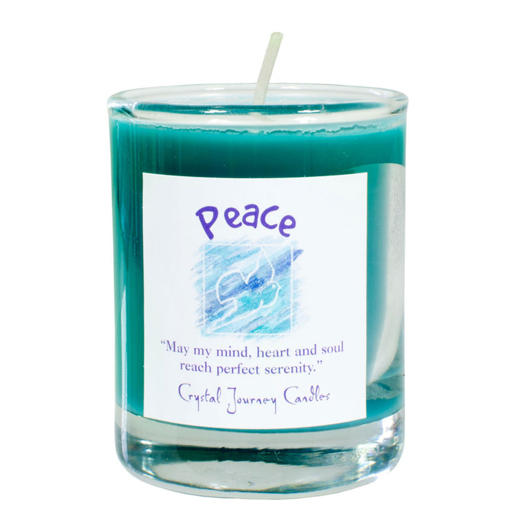 Peace Soy Votive Candle in Jar