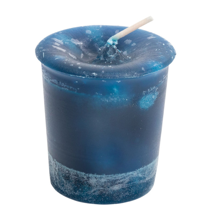 Gratitude Votive Candle (Crystal Journey Herbal Magic Candle)