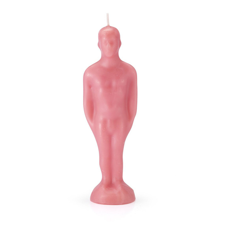 Male Figure Ritual Candle (Pink)