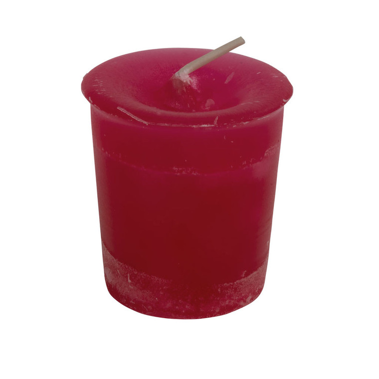 Courage Votive Candle (Crystal Journey Herbal Magic Candle)