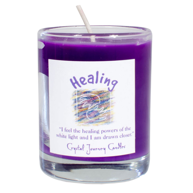 Healing Soy Votive Candle in Jar