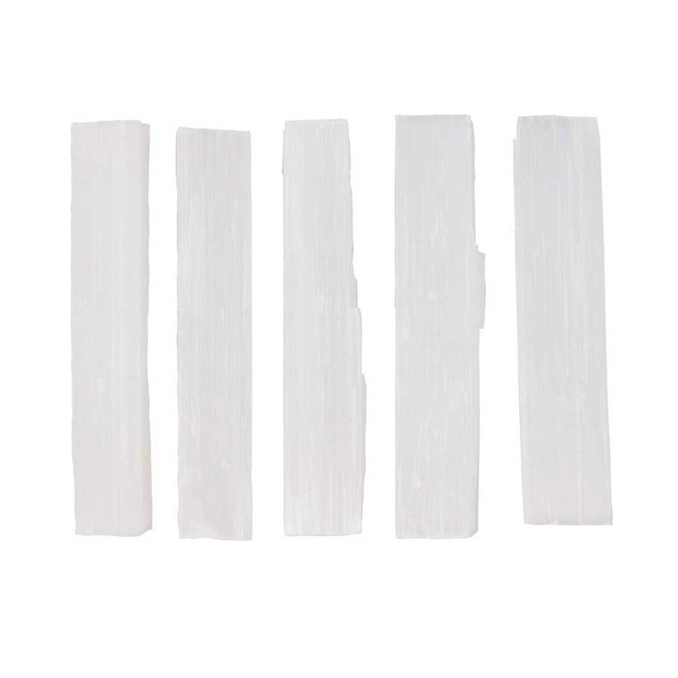 Selenite Mini Sticks (Set of 5)