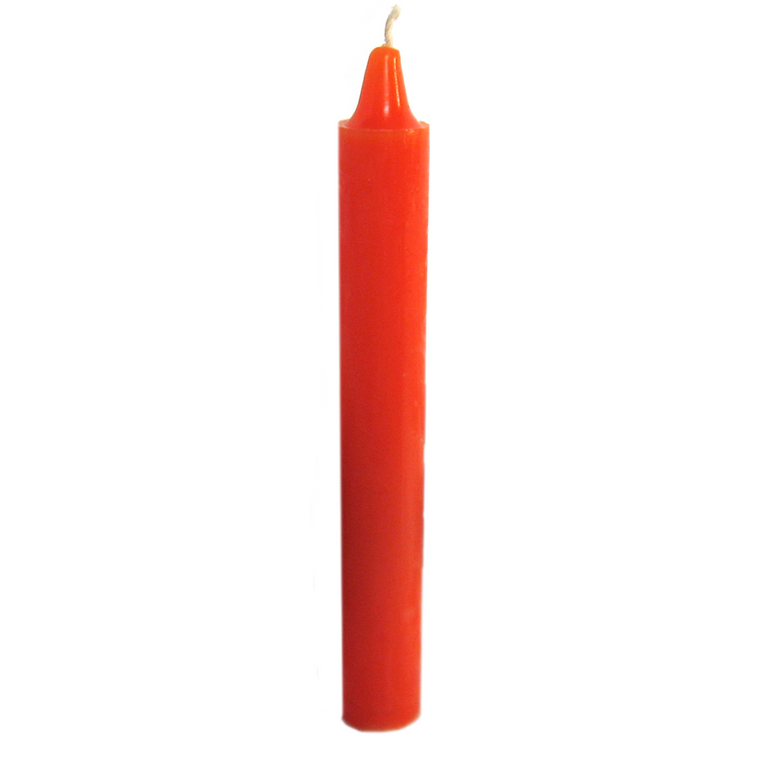 Orange Candle (6 Inches)