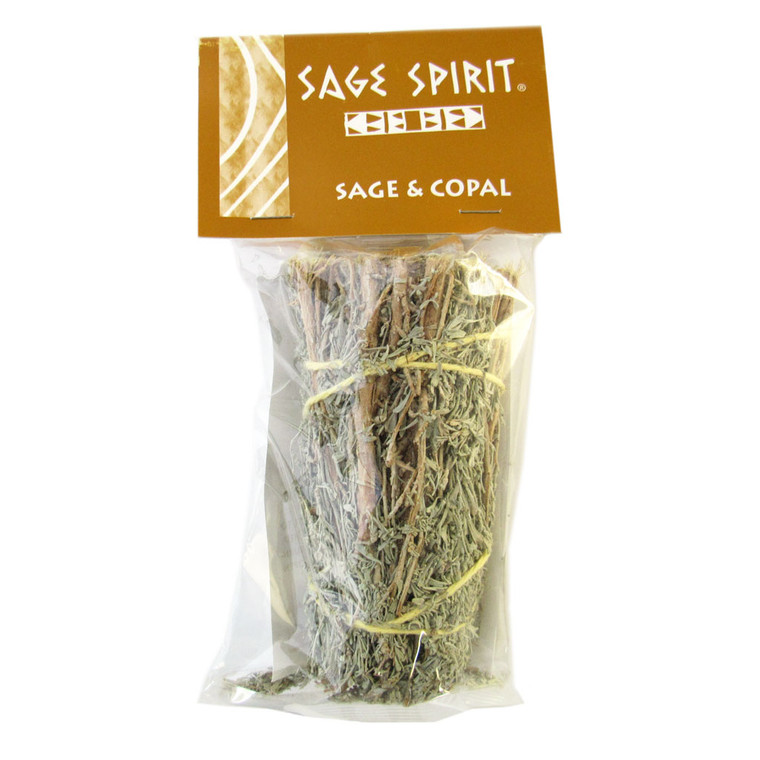 Sage & Copal Smudge Stick by Sage Spirit (5 Inches)