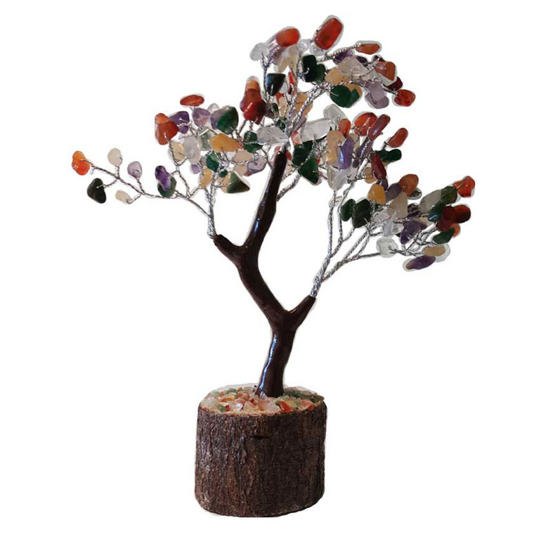 Mixed Agate Gemstone Tree (160 Beads)