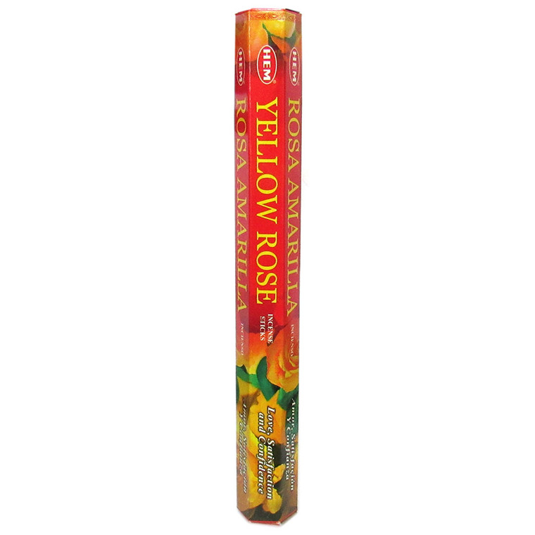 Yellow Rose Incense by HEM (20 Sticks)