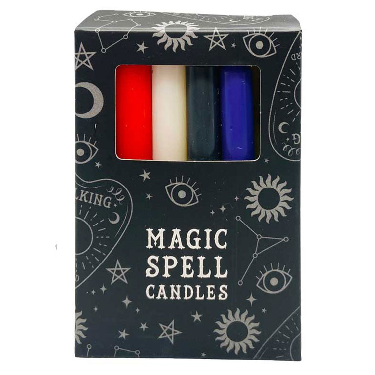 Magic Spell Candles (12 Pack) - Assorted Colors