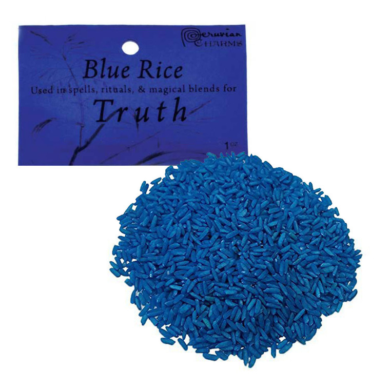 Blue Rice (1 oz) - Ritual Rice for Truth