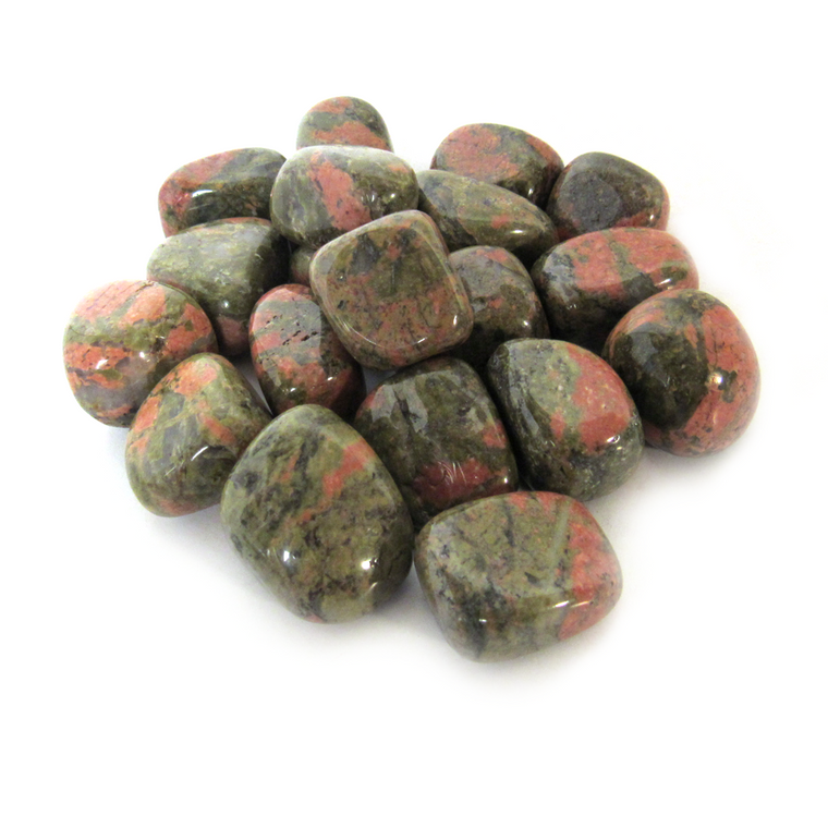 Unakite Tumbled Stones (1 lb)