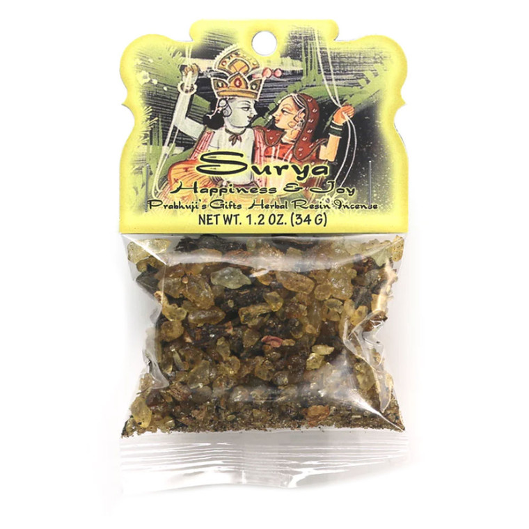 Surya Resin Incense (1.2 oz) by Prabhuji's