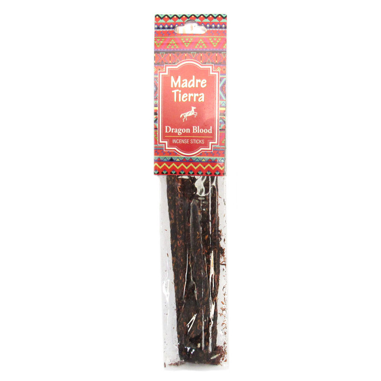 Dragon's Blood Incense Sticks by Madre Tierra (Package of 8)