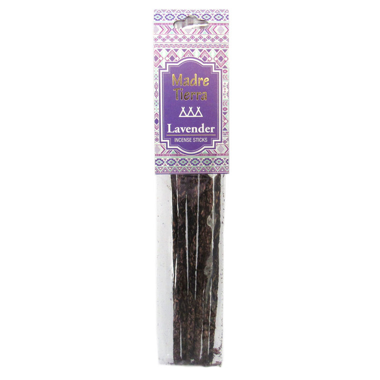Lavender Incense Sticks by Madre Tierra (Package of 8)