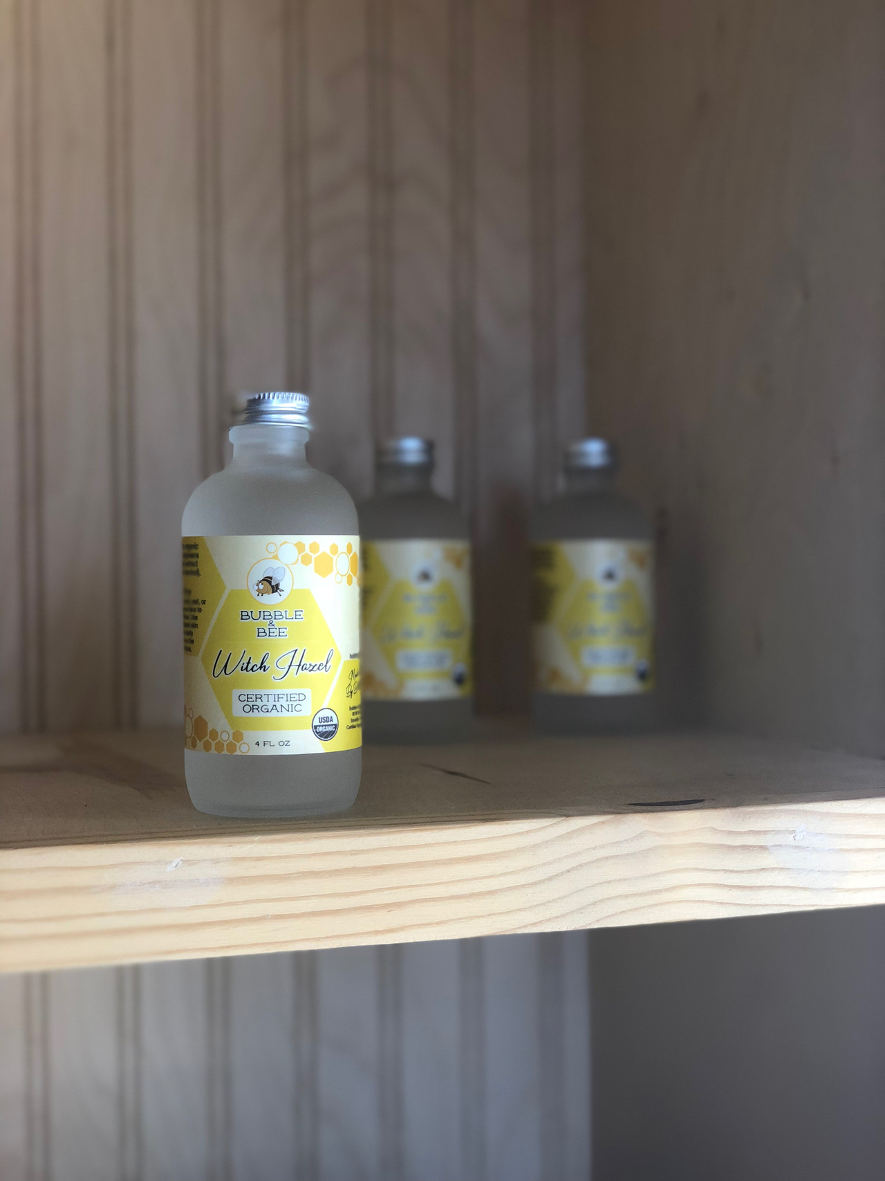 Organic Witch Hazel USDA Certified | Bubble & Bee