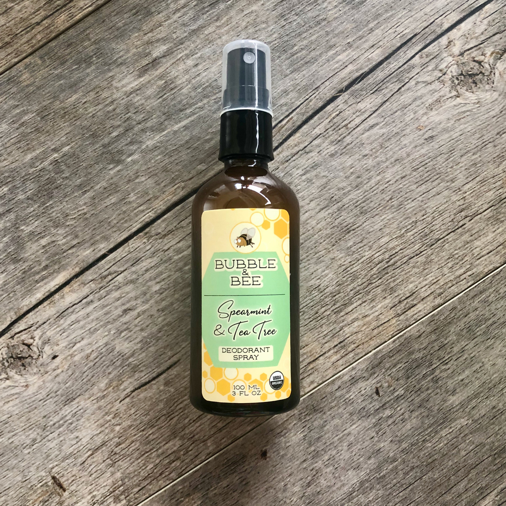 Organic Deodorant Spray USDA Organic | Bubble & Bee Organic