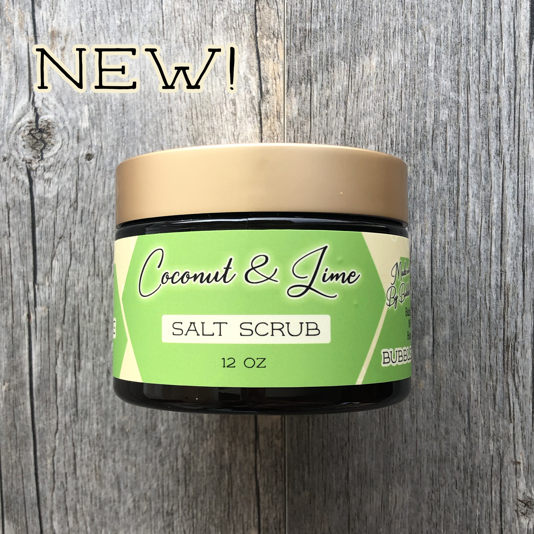 Organic Salt Scrubs for all skin Bubble & Bee Organic