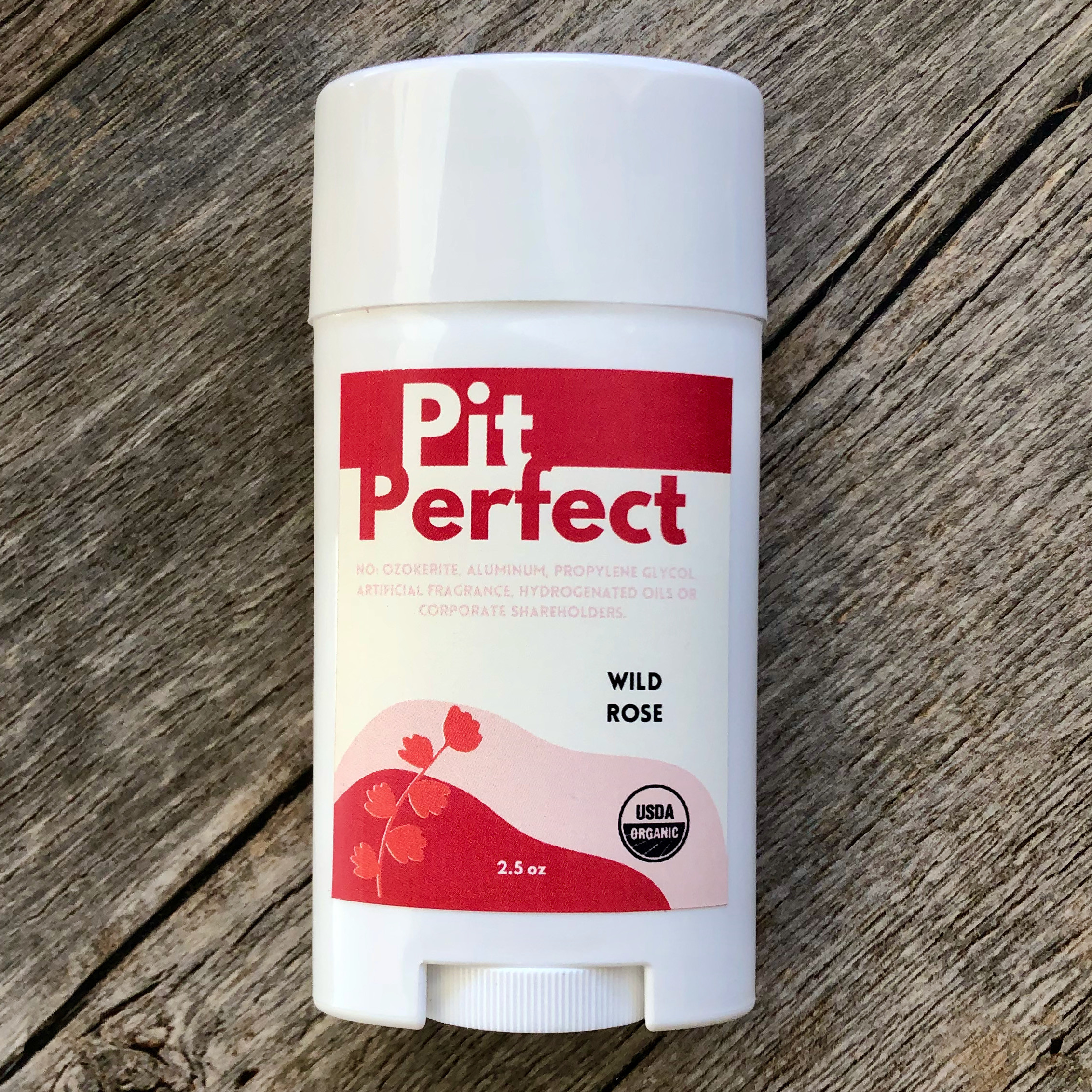 Organic Deodorant USDA Certified Pit Perfect | Bubble & Bee