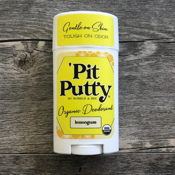 Lemongrass Pit Putty Organic Deodorant