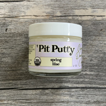 Spring Lilac Pit Putty Organic Deodorant CREAM