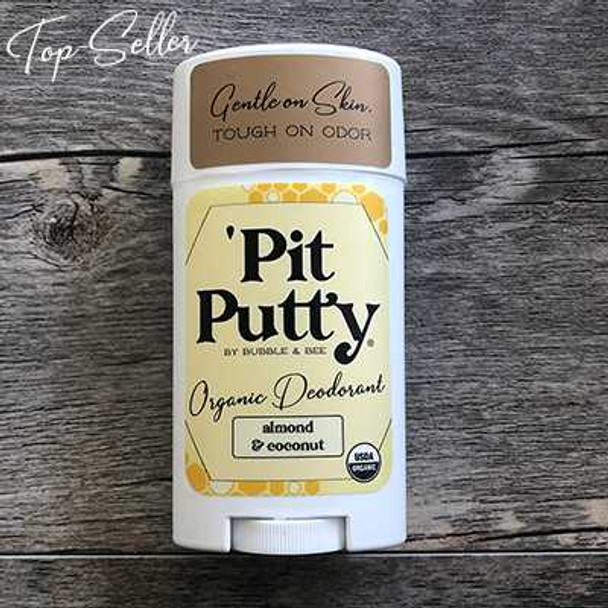 Almond Coconut Pit Putty Organic Deodorant Peppermint Cocoa Organic Lip Balm