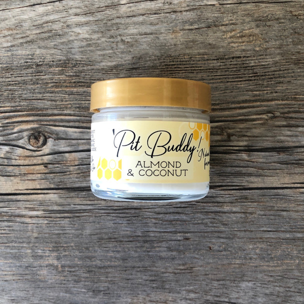 Pit BUDDY Sensitive Skin Deodorant Cream: Almond & Coconut