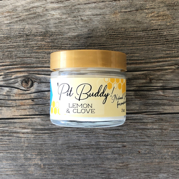 Pit BUDDY Sensitive Skin Deodorant Cream: Lemon & Clove