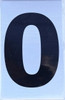 Apartment Number SignZero Apartment Number SignZero