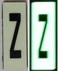 PHOTOLUMINESCENT DOOR NUMBER Z HPD SIGN HEAVY DUTY / GLOW IN THE DARK "DOOR NUMBER" HPD SIGN HEAVY DUTY PHOTOLUMINESCENT DOOR NUMBER Z HPD SIGN HEAVY DUTY / GLOW IN THE DARK "DOOR NUMBER" HPD SIGN HEAVY DUTY