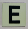 Glow in dark Number E sign The Liberty Line Glow in dark Number E sign The Liberty Line