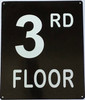 3RD FLOOR SIGN