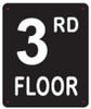 3RD FLOOR SIGN